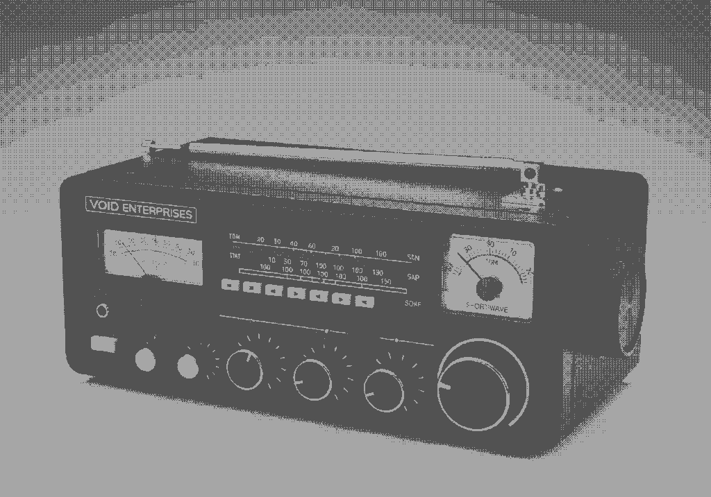 Photo of a Void Enterprises modified radio receiver.
